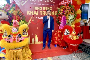 Tổ chức Lễ khai trương Công ty Đô Thị Vàng