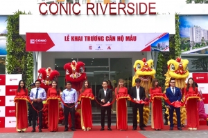 Tổ chức Lễ khai trương căn hộ mẫu dự án Conic Riverside