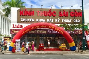 Khai trương showroom Kính Thuốc Sài Gòn